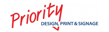 Priority Design Print and Signage logo